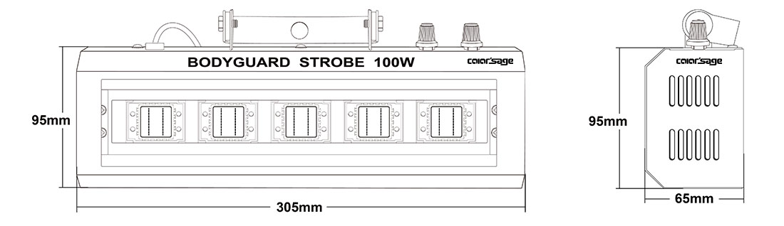 CS-S100A Size